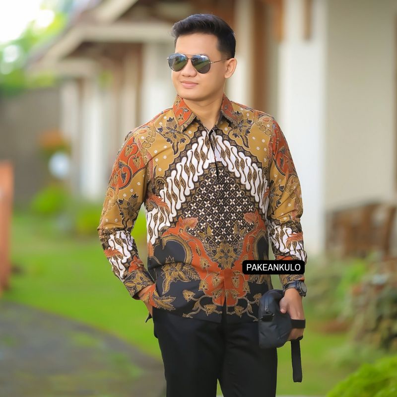 Batik Premium Pria Slimfit || Motif Adhikari