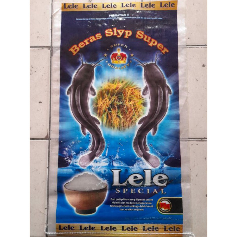 

karung beras laminasi 20 kg LELE SPECIAL