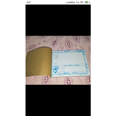 

nota pengiriman barang