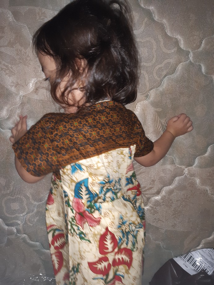 Baju Batik Anak Dress Batik Talitha Dress Pesta Batik Anak Bahan Halus Motif Kekinian