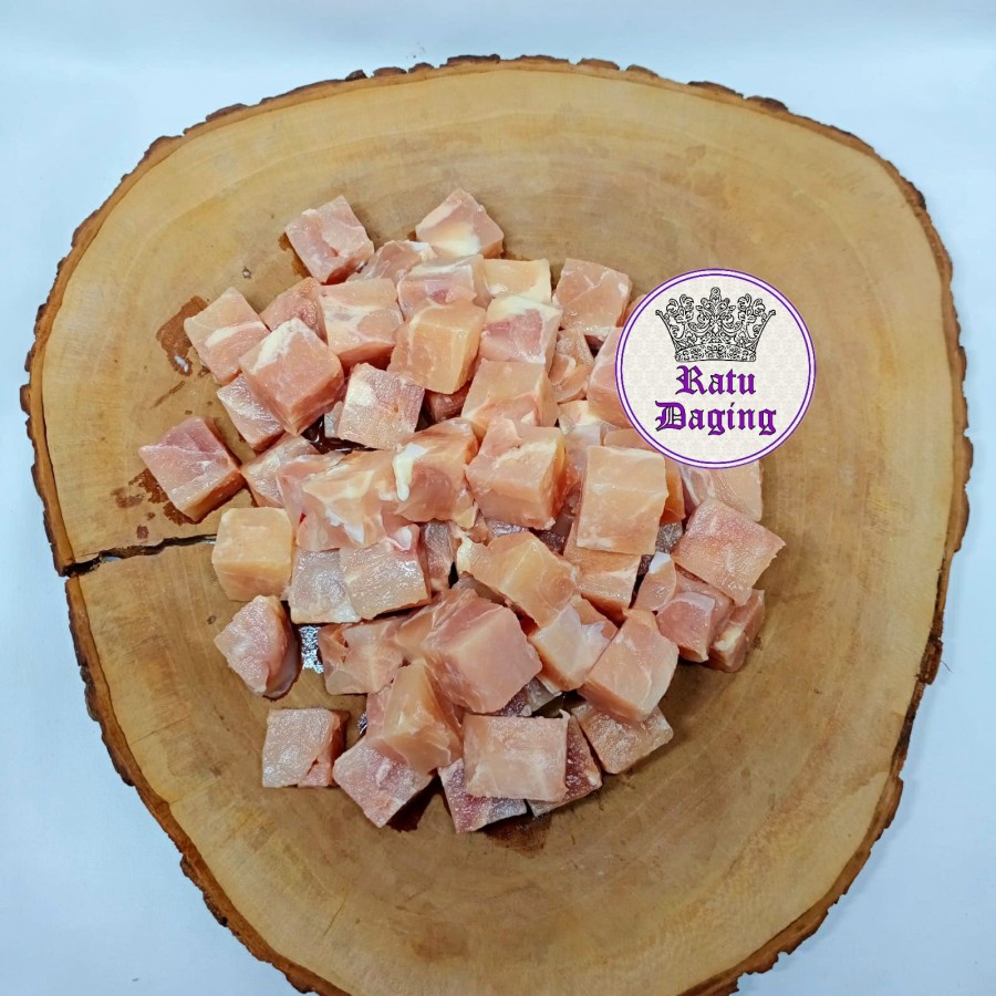 

Paha Ayam Potong Kotak / Boneless Paha Ayam Cube @500gr