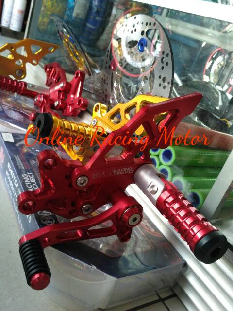 Underbond NUI Monster lipat original ninja 250 fi ninja 250 karbu z250 foostep variasi nui racing