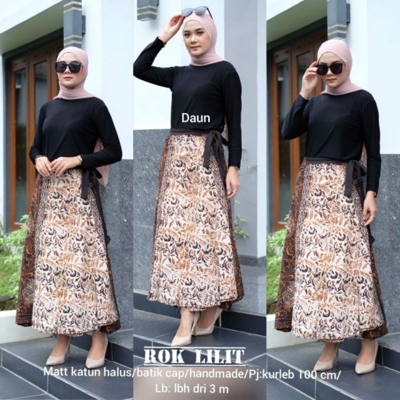 Rok Lilit Batik Sogan