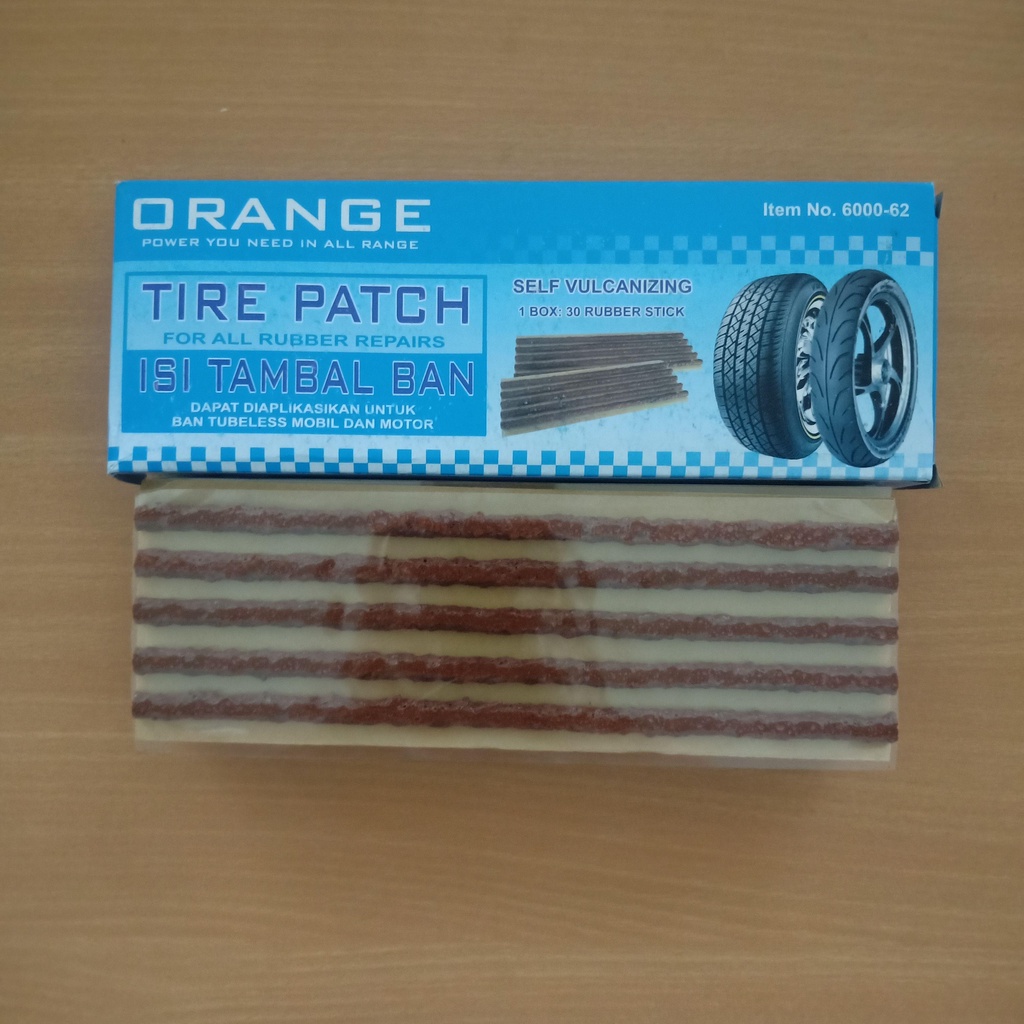 ORANGE 6000-62 TIRE PATCH ISI TAMBAL BAN