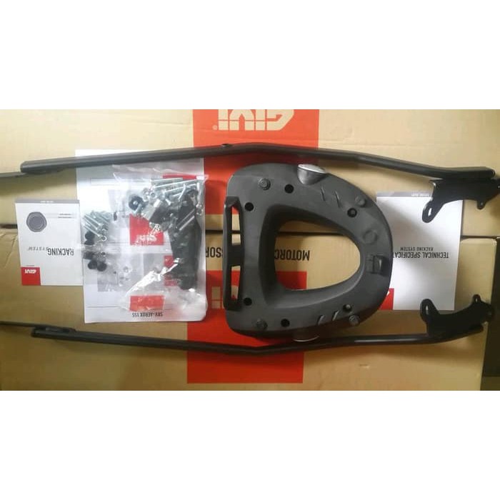 Aksesoris Motor Touring breket box aerox 155 ori Givi