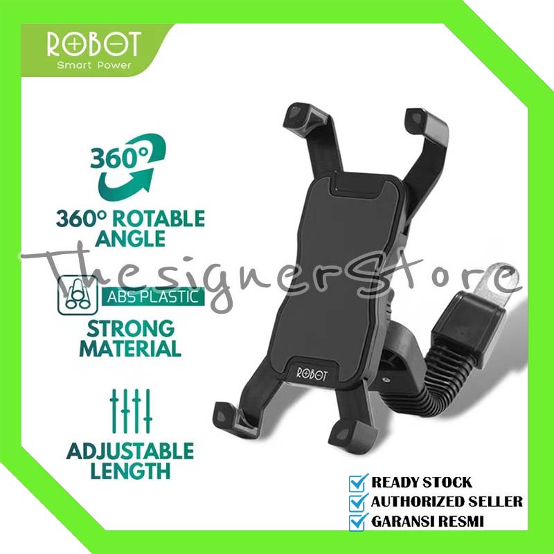 ROBOT Holder Motor RT-MH02 Aluminium Motor Stent Garansi Resmi 1 Tahun