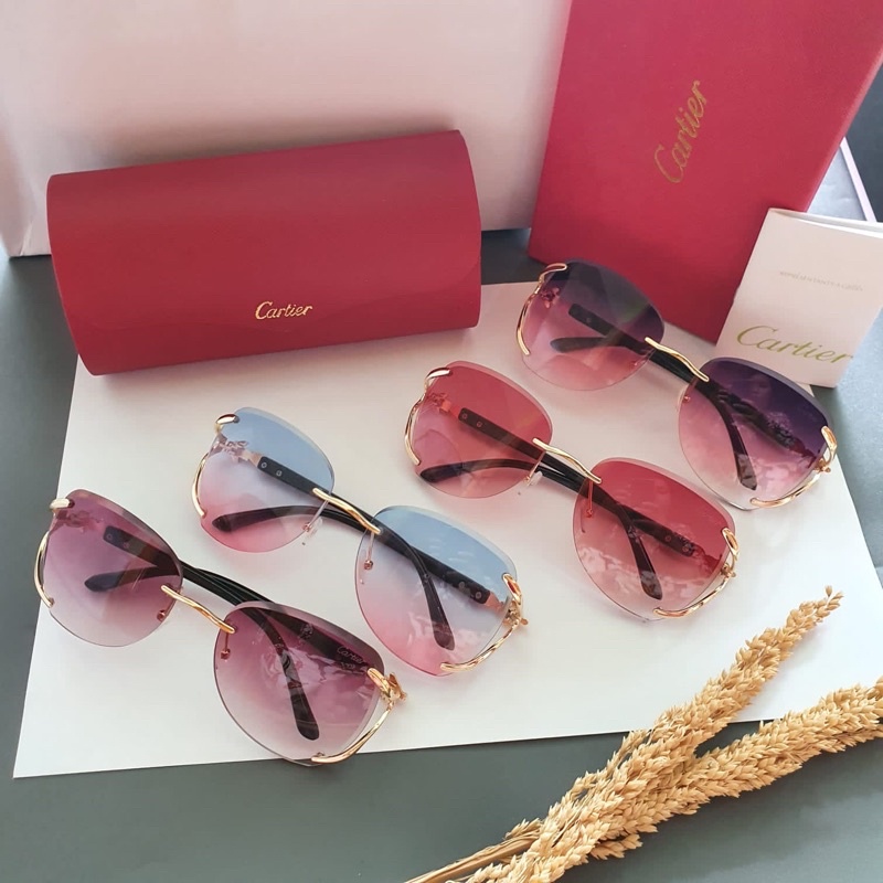 [COD] KACAMATA SUNGLASSES WANITA CARTIER 9039 || FASHION CEWEK