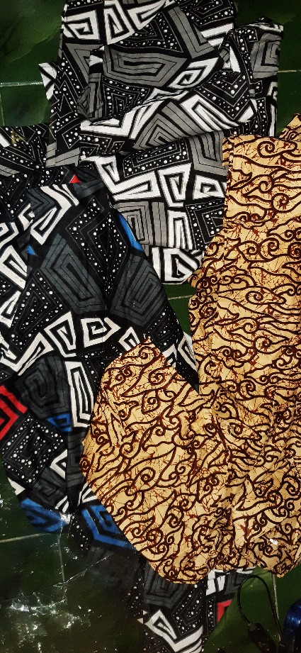 Bswartbatik Hrb026 Kenongo Hem Pendek Padi Pekalongan S M L Xl Batik Pria Murah