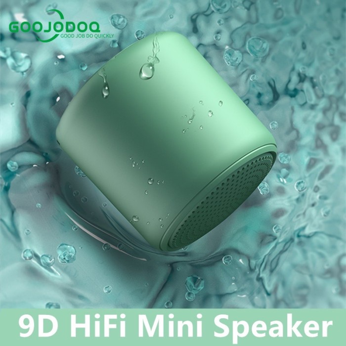 Speaker Bluetooth Mini Wireless Audio Portable Bulat Meriam Baja Kecil
