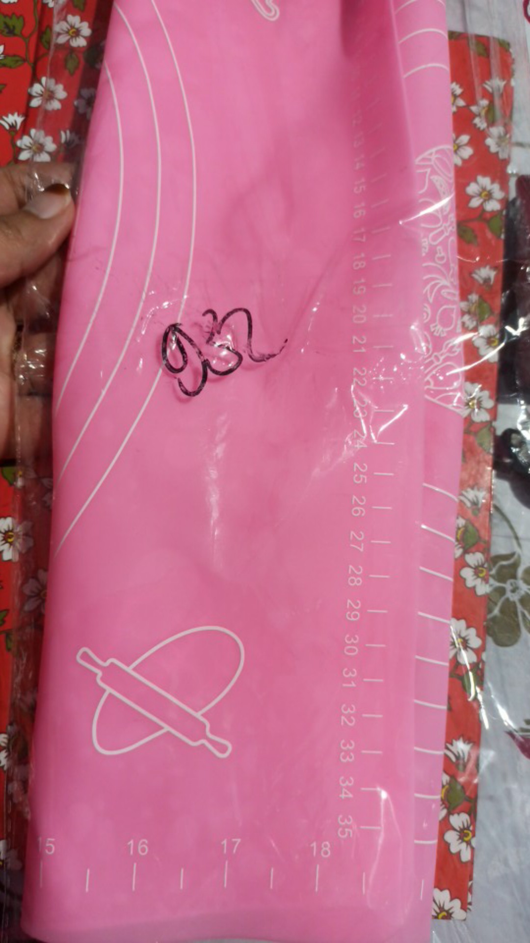 Alas Adonan Kue Silikon Large Medium Martabak Roti Pizza Anti Lengket Peralatan Baking