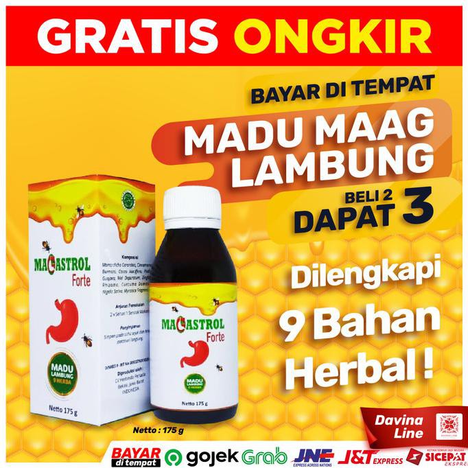 Obat Herbal Lambung Obat Maag Herbal Madu Lambung Madu Magastrol Forte