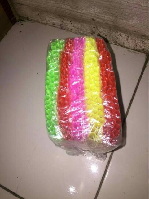 Sedotan 6MM 18CM ISI 50Batang Sedotan Plastik Babel Kecil Teh Poci Juice 6 MM 18 CM