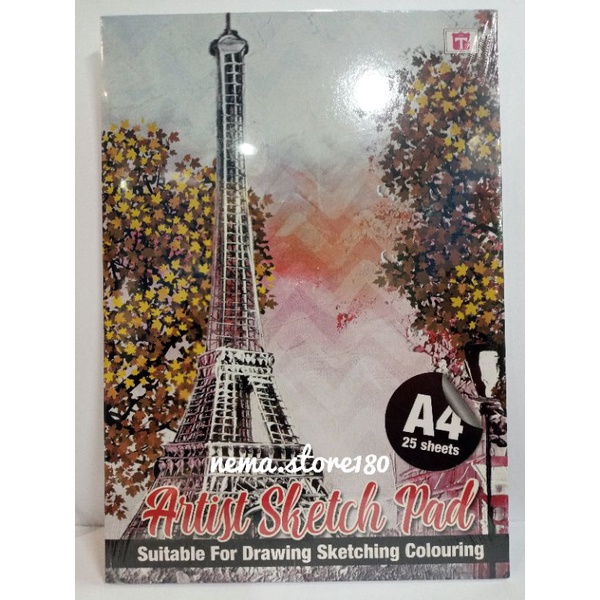 

BUKU GAMBAR SKETSA SKETCHBOOK BOOK A4