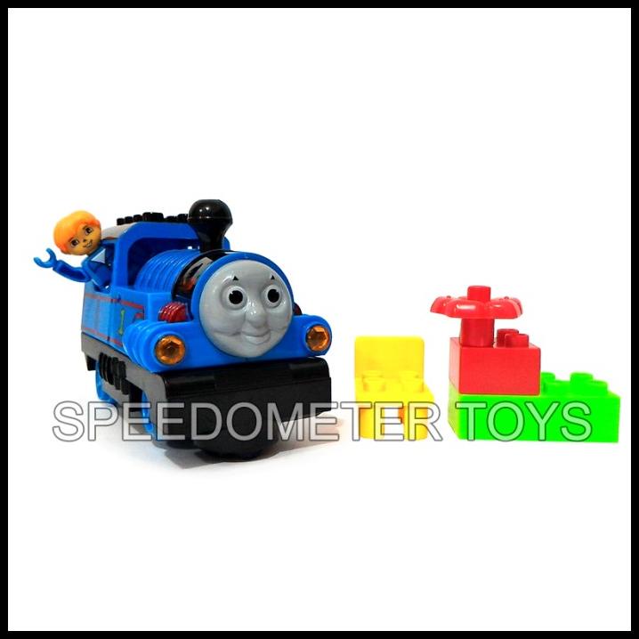 Blocks Besar (Ukuran Lego Duplo) Thomas Dg Baterai Mainan Edukasi Anak