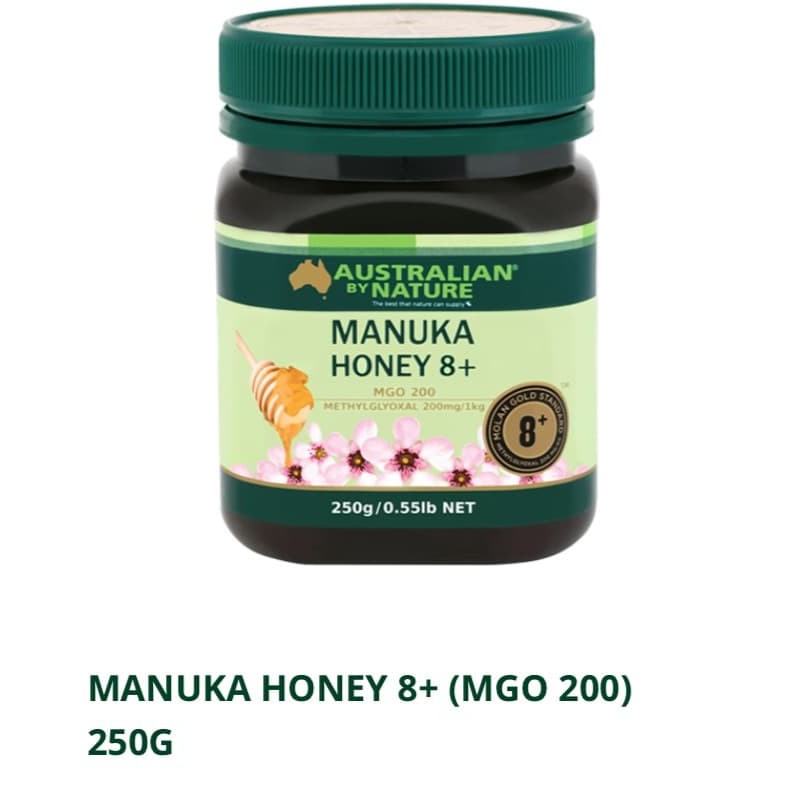 

Manuka Honey 8+ Australian By Nature 250 gram - MMD2575