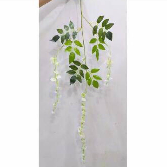 Bunga Wisteria Tanggung / Bunga Artificial / Bunga Juntai-1
