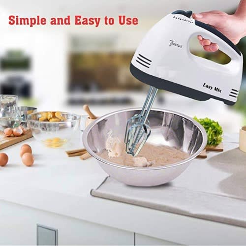 Scarlett Mixer Tangan Listrik 7 Speed Kecepatan Hand Mixer Pengocok Adonan Kue Telur