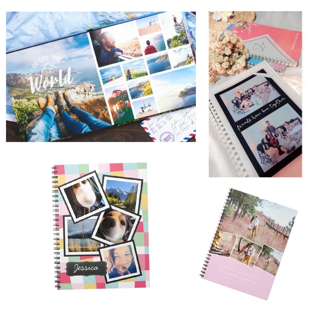 Photobook Custom Spiral 30 Photo Cetak Photo Album Foto Abums Termurah
