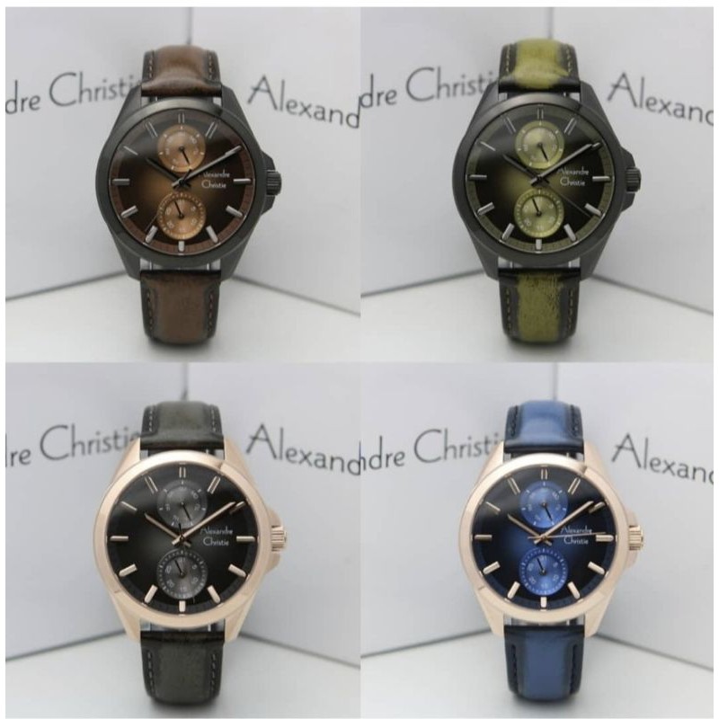 JAM TANGAN PRIA ALEXANDRE CHRISTIE 6573 AC 6573MF Ac 6573 ORIGINAL [ GARANSI RESMI 1 TAHUN ]