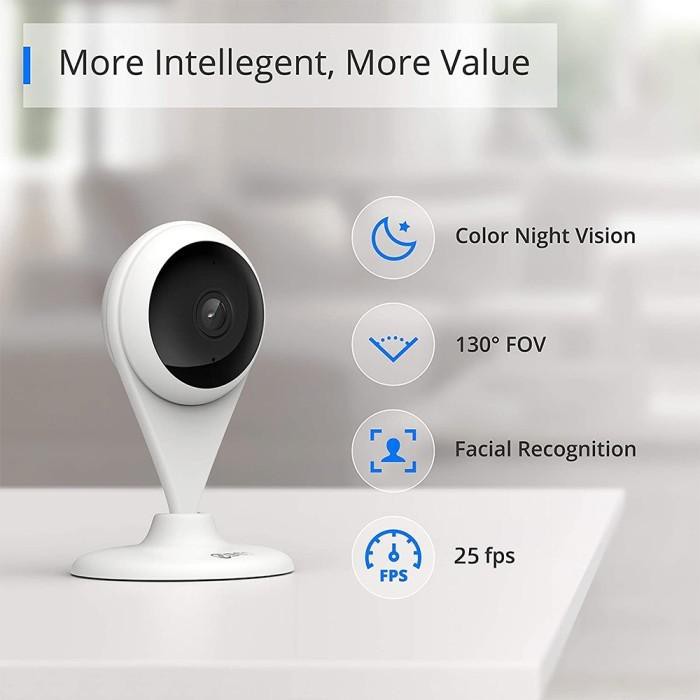 QIHOO AC1C 360 Smart IP Camera CCTV WIFI Night Vision Motion Detect kamera pengintai