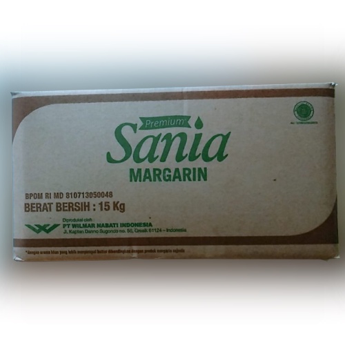 

Repack Sania Premium Margarine 500gr