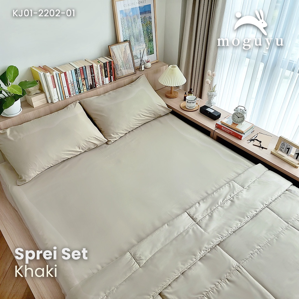 Sprei Set Katun Jepang - Ukr 90, 100 dan 120x200 - Seri 01