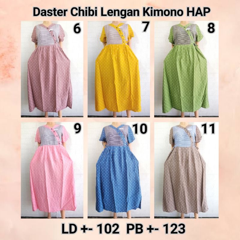 DASTER CHIBI HAP KIMONO LD 102 RAYON BUSUI FRIENDLY ADEM KEKINIAN HRZN + MNKPI