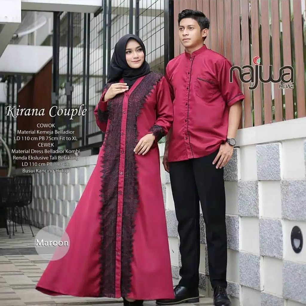 KIRANA COUPLE/GAMIS SET/GAMIS COUPLE