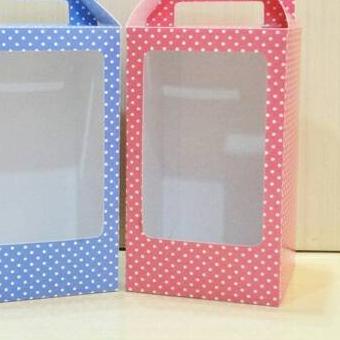 

Royale Cristal Tall Cupcake Box Kotak Dus Kue