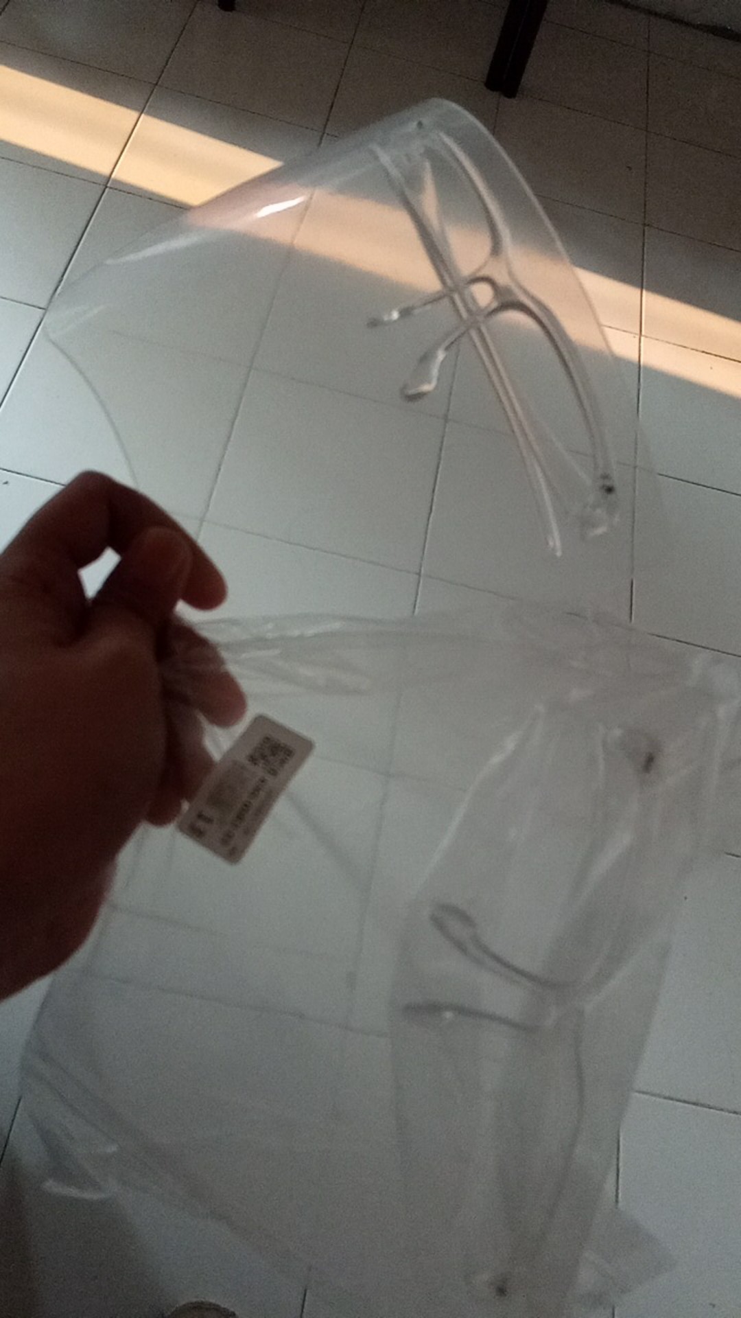 Face Shield [stock]nopeet Acrylic Full Face Shield Visor Faceshield Face Sheild Sunglasses Sun Goggles Furn