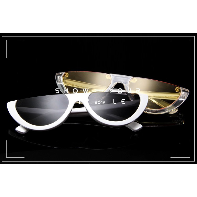GO! KC110 KACAMATA FASHION SETENGAH LINGKARAN HALF OVAL UNISEX KACA MATA FASHION KOREA KEKINIAN COD