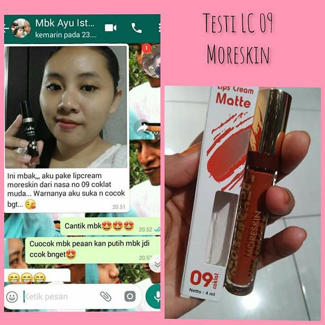 MORESKIN LIP CREAM 09 - LC09CM [PT NASA ORIGINAL]