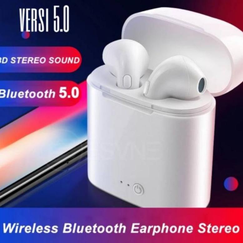 Headset Bluetooth Wireless Earphone Hbq I7S Tws Headset I7S Tws