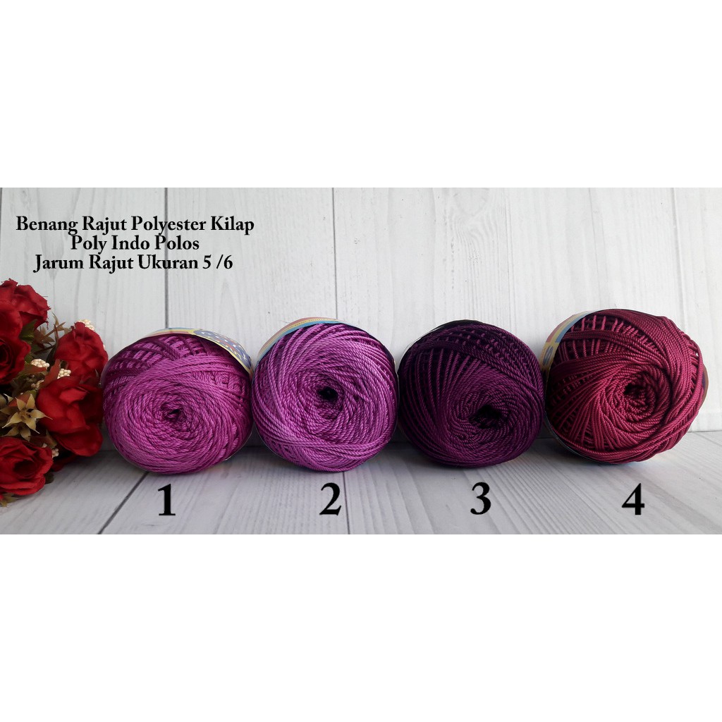 Poly Indo/Benang Rajut/ Katalog Warna 2