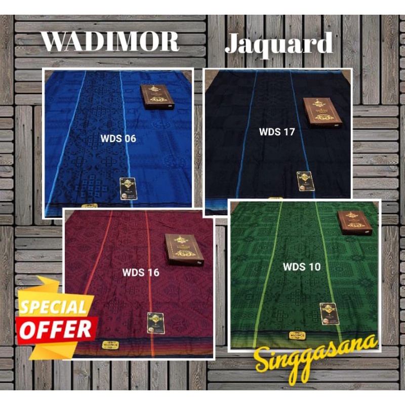 Sarung Wadimor Jaquard Original, Sarung Wadimor Jaquard Singgasana