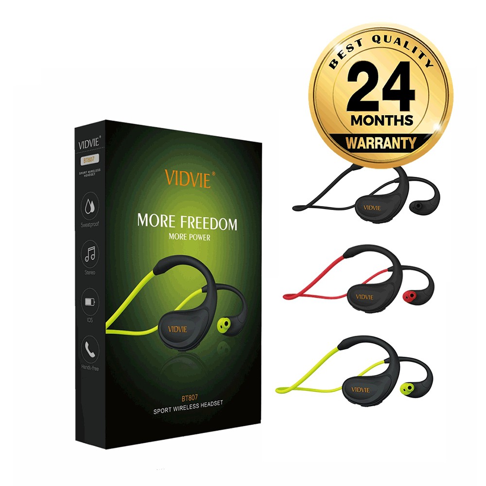 VIDVIE HEADSET BLUETOOTH BT807