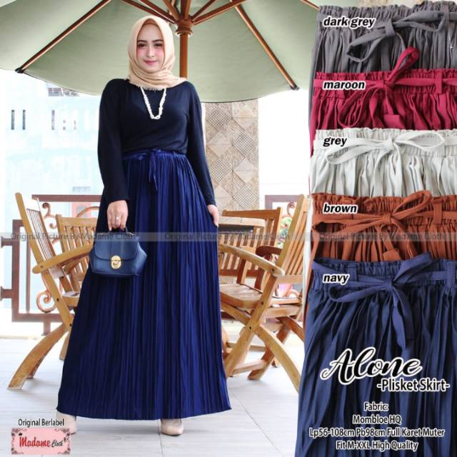 Promo Alone Plisket//Rok Plisket//Rok Polos