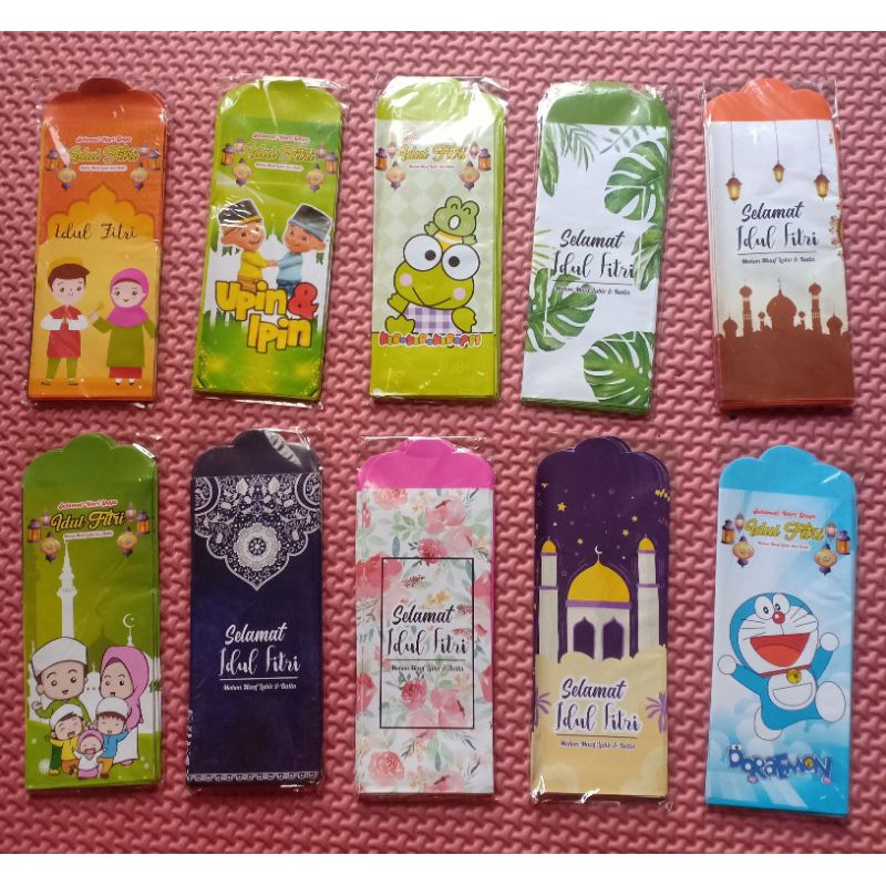 

amplop lebaran jumbo isi 10
