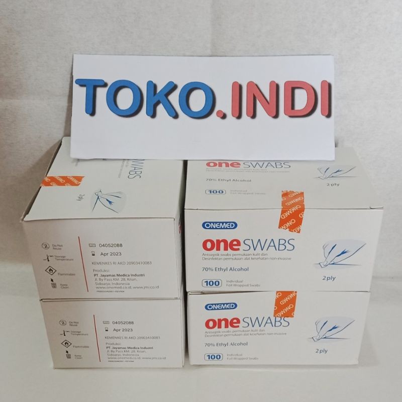 Alkohol swab onemed/ONESWAB/tissue alkohol onemed/tissue antiseptik/tissue antiseptik onemed