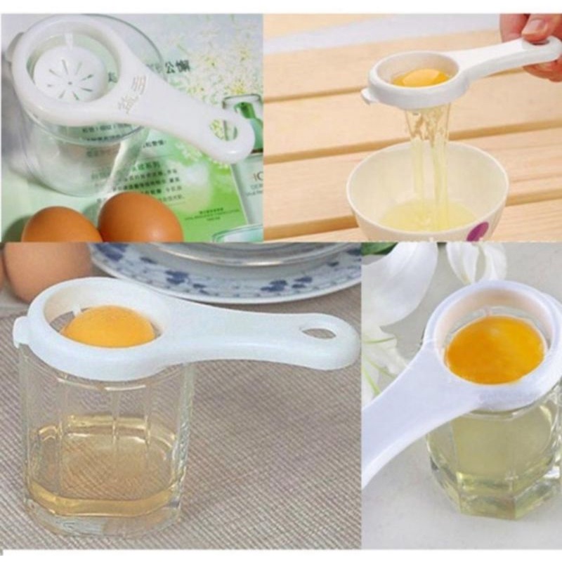 alat pemisah kuning telur telor egg white separator saringan masak