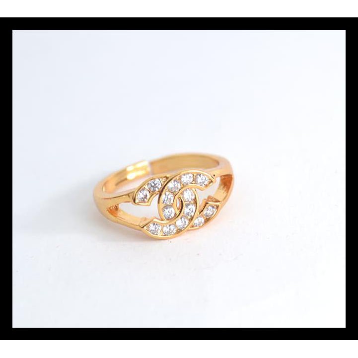 DISKON CINCIN ANAK MIDI CHANEL LAPIS EMAS - PERAK PALING LARIS