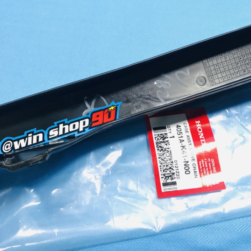 cover tutup rantai rante supra x 125 fi 2014 - skr blade revo fi 2014 - skr original ahm