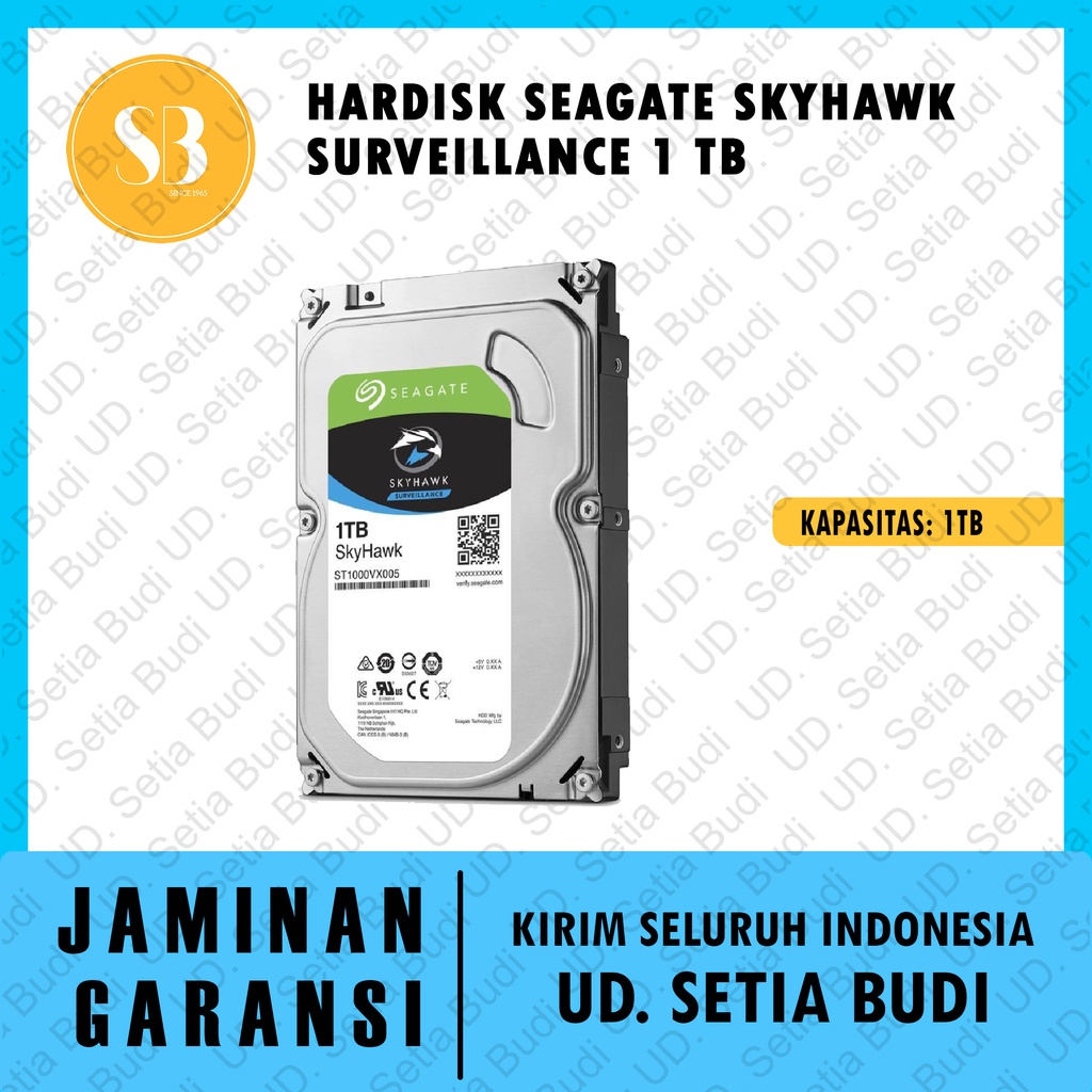 Hardisk Seagate Skyhawk Surveillance 1 TB