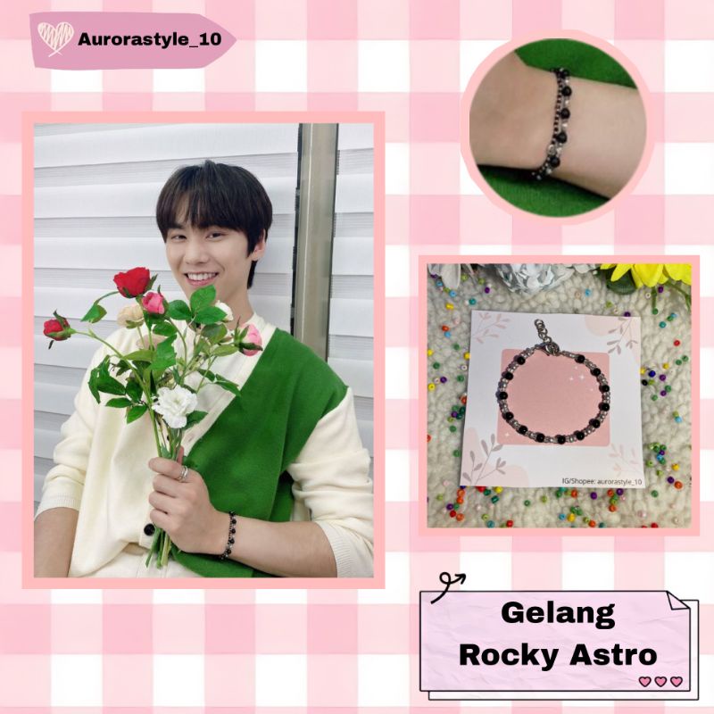Rocky Bead Accessories / Aksesoris Manik Rocky Astro / Kalung / Gelang / Cincin / Korean Style