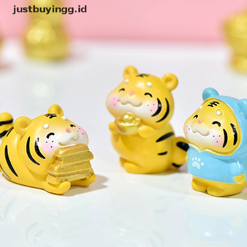 Ornamen Miniatur Harimau Mini Untuk Dekorasi Taman