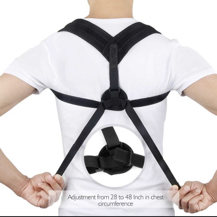 Tali Korektor Postur Punggung Body Harness support bell 90-110cm 10223