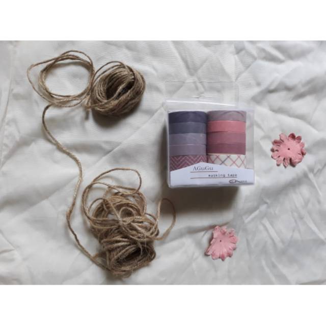 

Washi masking tape/selotip bujo decorative tape for sticker 10 roll/set