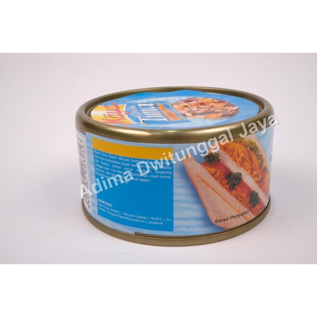 Tuna Maya Chunk Vegetable / Maya Tuna in Vegetable Oil 185 gr