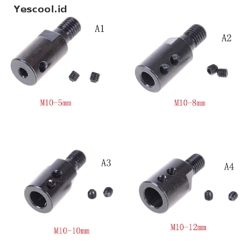 Adaptor Arbor Mandrel M10 Shank 5mm / 8mm / 10mm / 12mm