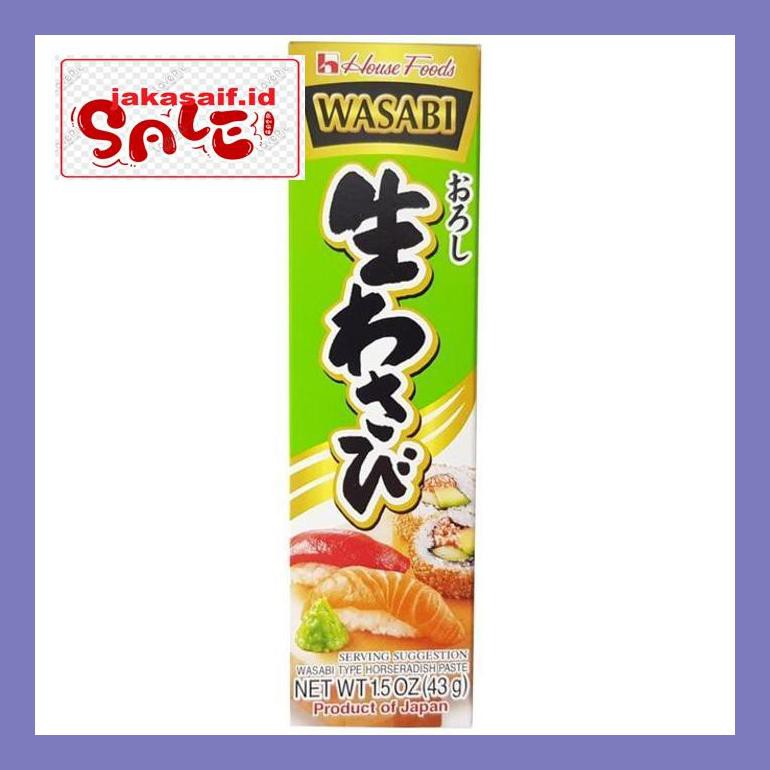 

504Sbu Wasabi House Foods | Pasta Wasabi | Neri Wasabi 43Gr Bud0Mb